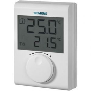 Thermostat ambiance grand LCD piles journalier SIEMENS RDJ100