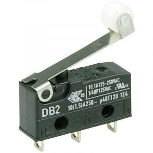 ZF - DB2C-A1RC Microrupteur DB2C-A1RC 250 v/ac 10 a 1 x On/(On) IP67 à rappel 1 pc(s) D72046