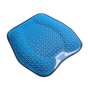 Coussin de siège auto 3D en gel nid d'abeille, coussin d'assise frais, confortable et respirant pour la maison, le bureau, la voiture, le fauteuil