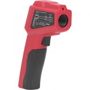 Thermom&egrave;tre infrarouge Indicateur lumineux LCD r&eacute;tro-&eacute;clair&eacute; Compteur de temp&eacute;rature sans contact pour r&eacute;frig&eacute;rateur &agrave; moteur