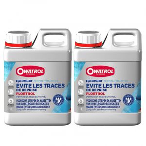 Owatrol - Lot de 2 Additifs peinture acrylique 1L Floetrol