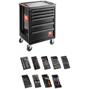 Chariot d'atelier Facom ROLL.6GM3 avec 6 modules