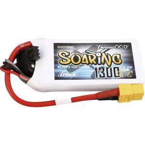 Pack de batterie (LiPo) 7.4 v 1300 mAh Nombre de cellules: 2 30 c bloc XT60 Y718853 - Gens Ace