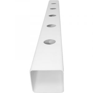 Platinium - Système aéroponique Tube Aero 5 pvc blanc - 100 x 10 x 10 cm