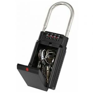 Boite a Cadenas pour Clef, Boite &agrave; Cl&eacute;s &agrave; Code, Coffre Combinaison de Stockage, Rangement S&eacute;curis&eacute; pour Les Cl&eacute;s Select Access, Convenir &agrave; Ami et