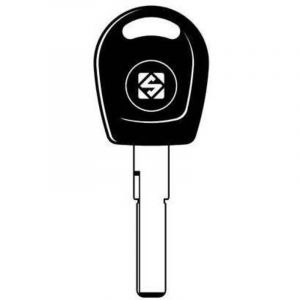 Cl&eacute; De Voiture Volkswagen Hu66p Silca