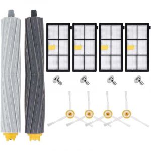 Kit Pi&egrave;ces Accessoires De R&eacute;mplacement pour iRobot Roomba 800 900 Series 860 865 866 870 871 875 876 880 886 896 960 966 971 976 980 981 Brosses de