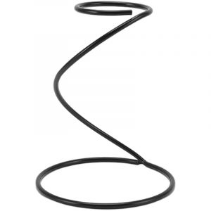 RASTKY Caf&eacute; Dripper Stand - Black Spiral Coffee Dripper Stand Metal Filtre Cadre Rack Rack Hand Drip Verser sur le Support de Brasseur &agrave; caf&eacute;