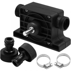 Largeight - Pompe de Forage, Pompe sur Perceuse, Pompe pour Perceuse Électrique, Pompe à Eau de Forage, Mini Pompe a Eau, Mini Perceuse Électrique