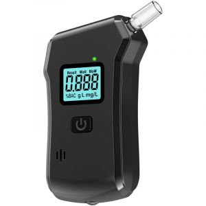 Thylotest électronique avec écran lcd numérique bleu, éthylotest portable pour la maison et les fêtes, éthylotest professionnel