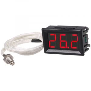 Thermomètre digital haute température -30800 degrés Thermocouple type k Thermomètre digital industriel Filet M6 XH-B310 Rouge