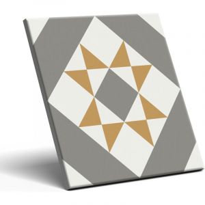 Elmer - Carrelage D&eacute;coratif en Porcelaine Patchwork Victorien 20x20 cm Qualit&eacute;. et