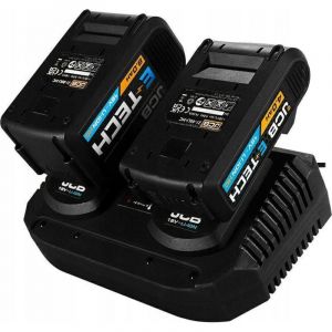 JCB Double Chargeur Batterie Lithium-ion 200W Rapide