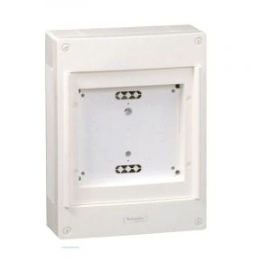 Schneider Electric - Coffret encastré avec platine pour pose ddb edf tarif bleu mono ou triphasé 390x516x107mm pragma
