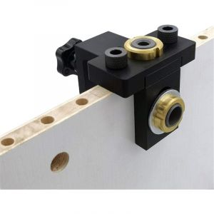 Kit de gabarit de per&ccedil;age de poche 8/10/15 mm, kit de gabarit 3 en 1 outils de menuiserie