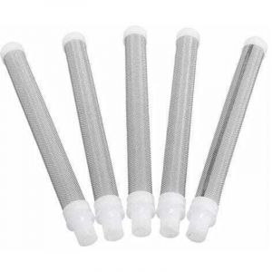 ZVD-Éléments De Filtre À Pistolet À Pulvériser Airless 5Pcs 60 Mesh pour Wagner Airless Paint Spray Gun