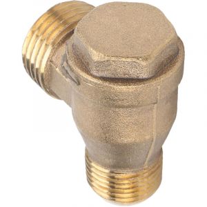 YWBL-WH Clapet Anti-Retour De Compresseur D'Air À 2 Voies Clapet Anti-Retour Fileté Pour Compresseur D'Air Silencieux Sans Huile, Pompes Et