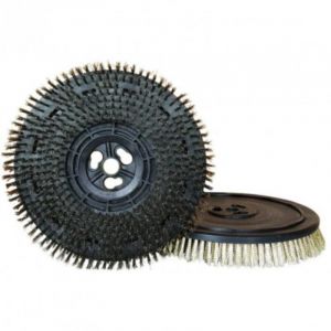 Plateau avec brosse à poils acier pour monobrosse Raimondi
