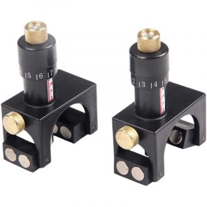 2 Pi&egrave;ces Jauge de R&eacute;glage de la Lame de Raboteuse, Raboteuse D&eacute;gauchisseuse pour 75-125mm, Outils de Travail du Bois