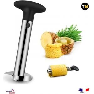 Coupe Ananas D&eacute;coupe Ananas Trancheur d'Ananas, Eplucheur en Acier Inoxydable