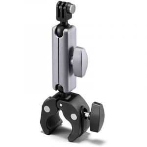 Support de fixation pour guidon de moto/v&eacute;lo, rotation &agrave; 360 degr&eacute;s, pince pour cam&eacute;ra GoPro Hero 12 11 10 9 8 Insta 360 X4 X3 Ace Pro, pour cam&eacute;ra