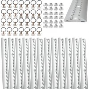 RAIL D'ARRIMAGE, Set de rail, Aluminium, Arrimage du chargement, 12×1M