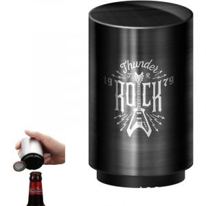 Ouvre-bouteille automatique décapsuleur en acier inoxydable Ouvre-bouteille d'aimant Ouvre-bouteille de bière Une seconde pour ouvrir le bouchon