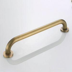 Poignée de Baignoire Poignée d'Appui pour Personnes Âgées Barre d'Appui WC Barres Douche Acier Inox Murale - 30CM Bronze