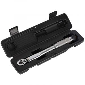 Ymyny - Clé dynamométrique 1/4 voiture 5-25 Nm changement de pneu vélo moto vélo clé dynamométrique outil de réparation clé à cliquet avec étui