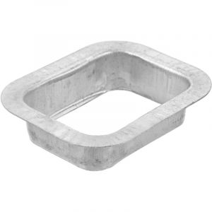 Adaptateur Goutti&egrave;re Aluminium 9.7X7.8X2.3 Cm Sortie De Vidange Pour Descente Goutti&egrave;re Ext&eacute;rieure R&eacute;sistante &Agrave; L'Usure Accessoire De Remplacement