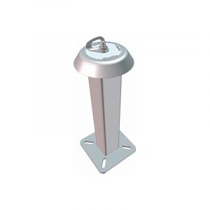 Potelet d'ancrage carré - Inox - Sans fixation - PPAIC