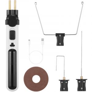 Coupe-mousse portable sans fil, stylo de d&eacute;coupe &agrave; fil chaud, kit d'outils de d&eacute;coupe de polystyr&egrave;ne, kit de soudure &eacute;lectronique, stylo de gravure