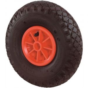 Bs Rollen - bs Roulettes Roue gonflable sur jante plastique Palier lisse 200 mm 80 kg - D10.200