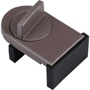 2 pcs Serrure De Fenêtre De Butée De Sécurité De Fenêtre,Serrure De Porte De Fenêtre Coulissante De Sécurité pour Enfants, Serrure Coulissante