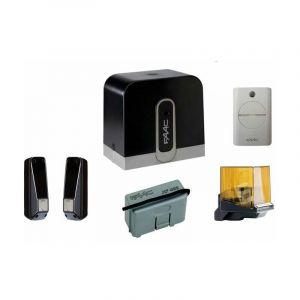 FAAC Kit Automatisme de portail coulissant CYCLO C720 Rapid Eco 24v 400Kg 1059995