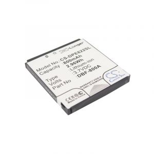 Batterie téléphone, smartphone, gsm pour Doro 3.7V 800mAh - DBF-800ADBF-800BDBF-8 - NX