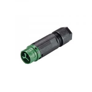 Wieland - Electric 46.032.4555.7 Cosse cylindrique mâle mâle, droit Nombre total de pôles: 2 + pe Série (connecteur rond): rst® mini 1 pc(s) S301781
