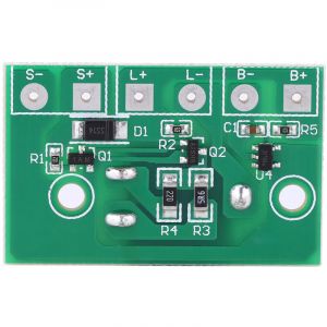 Module de Contrôleur de Lampe Solaire, Carte de Circuit Imprimé de Commande de Batterie au Lithium 3.7 v avec Interrupteur pour Carte de Circuit