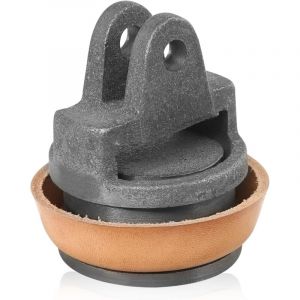 Piston de rechange pour pompes &agrave; bras, pompes &agrave; main type 75 piston de pompe &agrave; bras avec 1 joint en cuir, pompe &agrave; bras de rechange pompe &agrave; bras