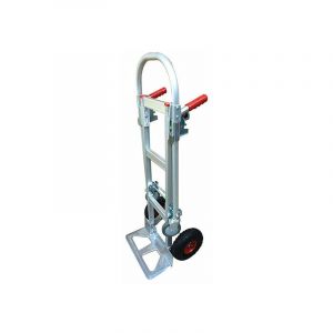 Diable chariot aluminium - Charge max 250kg / 350kg - Roues gonflables - STC2