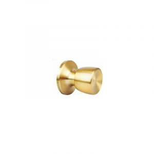 Bouton de poignée de porte à poignée tubulaire en laiton mat