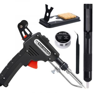 Fer &agrave; souder et dessouder &eacute;lectrique Livraison manuelle pistolet &agrave; &eacute;tain &agrave; chaleur int&eacute;rieure ensemble de pistolet &agrave; souder automatique 60W fer &agrave;
