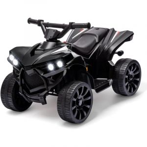 Hoerfuriy - Quad électrique Enfant 6V, Voiture électrique Enfants, avec Phares LED,Musique, Klaxon,70 x 42 x 45 cm électrique Enfant de 3 Ans poignée
