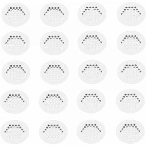 Grille Aerartion 20 Pi&egrave;ces Grille Ventilation 35mm Grille Aeration Grille de Ventilation Grille D'a&eacute;ration Trou Inox Blanc Ronde Grille Ventilation