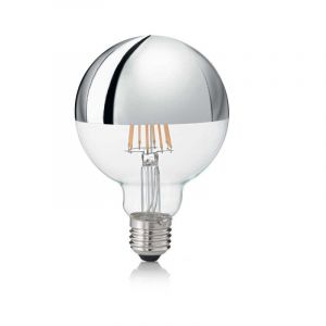 Millumine - Ampoule Led E27 Calotte Argent 8w Diam. 9.5 Cm - Argent