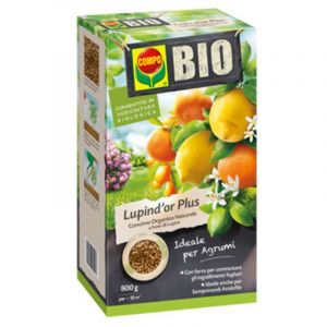 Engrais Compo Bleu Lupin d'Or Plus 800 g – Nutriment organique pour agrumes et plantes acidophiles