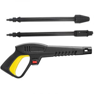 Jalleria - Pistolet à Eau Haute Pression avec Lance à Jet Variable et Lance rotative, Compatible avec Les nettoyeurs Haute Pression Lavor Vax