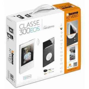 Kit vid&eacute;o mains libres BTI363915 connect&eacute; au clavier noir Linea 3000 et &agrave; l'interphone vid&eacute;o Classe 300EOS