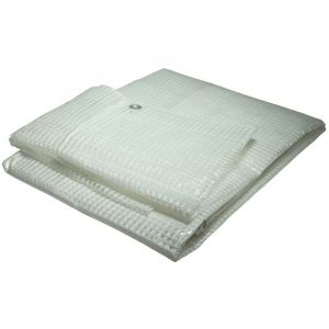 Bâche de jardin 4 x 6 m Armée transparente en polyéthylène 170g/m²