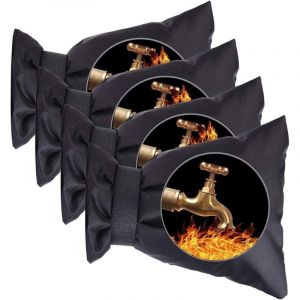 Linghhang - 21cm x 15cm Housse de Protection pour Robinet Ext&eacute;rieur,Couvercle Antigel pour Robinet, Housse de Robinet de Jardin Imperm&eacute;able, pour la